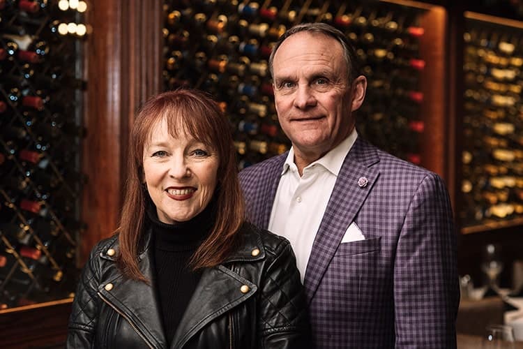 Jeff Casey and Shannon Guthrie, founders of Land Run Distillery established in 2021 on historic Oklahoma land from the 1893 Land Run